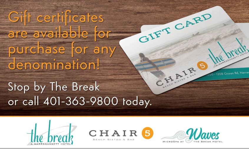 Gift Card The Break Chair 5